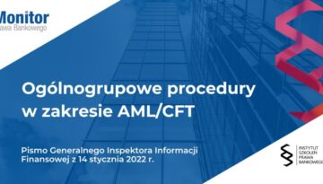 Ogólnogrupowe procedury w zakresie AML/CFT