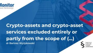 Crypto-assets and crypto-asset services excluded entirely or partly from the scope of the regulation on markets in crypto-assets (MiCAR)