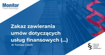 Zakaz zawierania umów dotyczących usług finansowych podczas pokazu lub wycieczki_